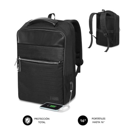 mochila de trabajo acolchada para portátil de hasta 16 pulgadas business-v2-ap