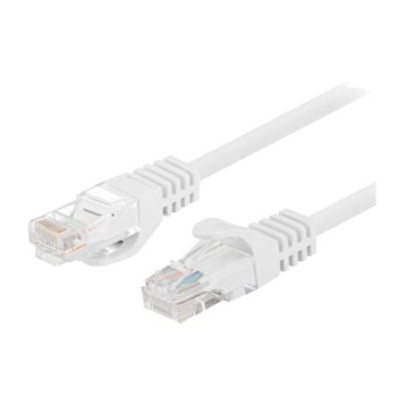 pack de 10 latiguillos para red sin apantallar con conectores rj45 cat6 u/utp cca 25 cm