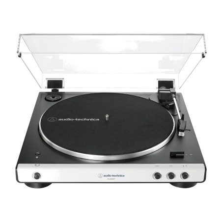 giradischi automatico bluetooth a trazione a cinghia at-lp60xbt 33-1/3,45rpm