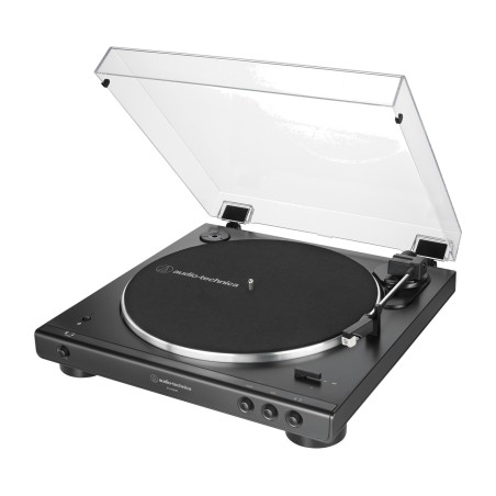 tocadiscos automático bluetooth de tracción por correa at-lp60xbt 33-1/3,45rpm