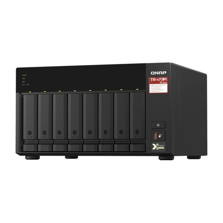QNAP Servidor NAS de 8 baias sem discos TS-873A-8G RYZEN