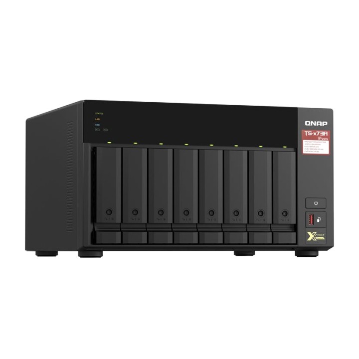 QNAP Serveur NAS 8 baies sans disques TS-873A-8G RYZEN