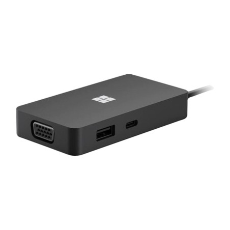 adaptador multipuerto usb-c de viaje con hdmi, vga y ethernet surface-travel-hub 1e4-00002