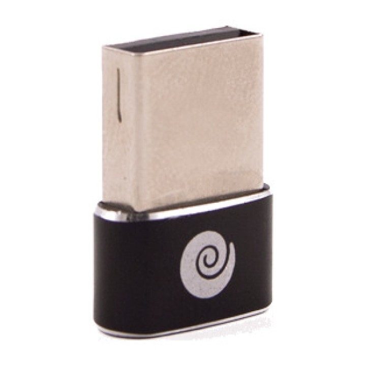 COOLBOX Metalladapter von USB-A-Stecker auf USB-C-Buchse