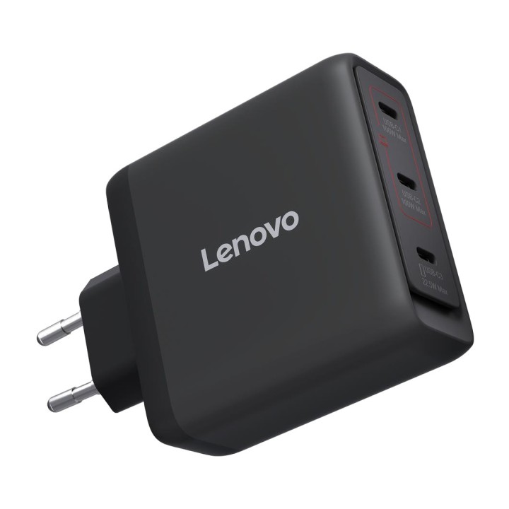 LENOVO Caricatore da parete GaN con 3 porte USB-C per laptop