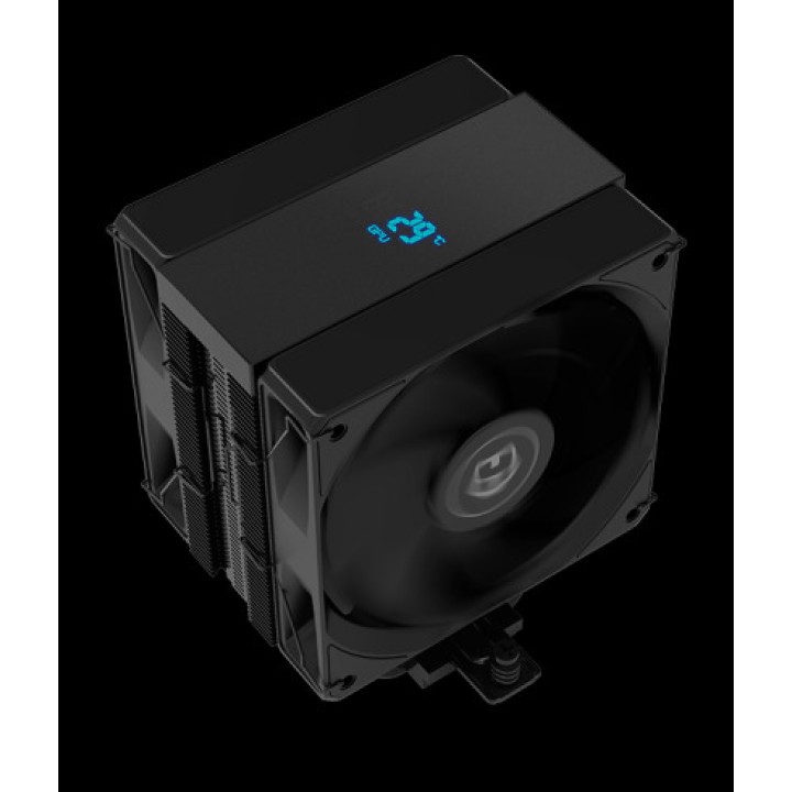 NOX Air CPU cooler with LCD screen and dual fans HUMMER-H200