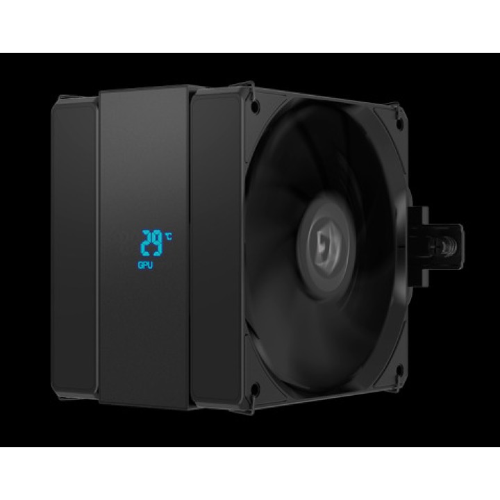 NOX Air CPU cooler with LCD screen and dual fans HUMMER-H200