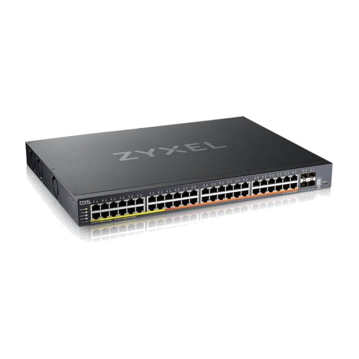 ZYXEL Switch PoE gestionado de 52 puertos Multi-Gigabit para rack XMG2230-52HP L3 4X-SFP28 DSP0000040750
