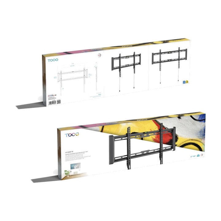 TOOQ Feste TV-Wandhalterung LP1083F-B 37-80" VESA-600X400