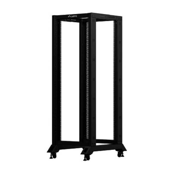 LANBERG Otwarta szafa rack podłogowa 19" 32U 600X800MM