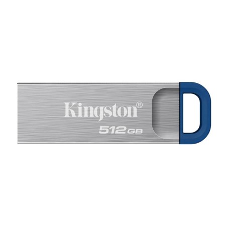 memoria usb 3.2 metálica con anilla para llavero datatraveler-kyson g2 512gb 220mb/s