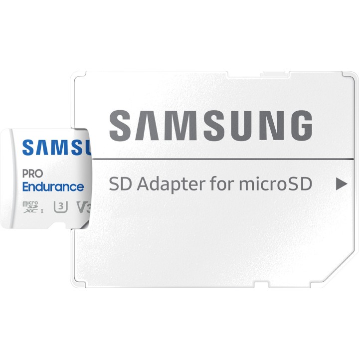 SAMSUNG microSD memory card for video surveillance with SD
