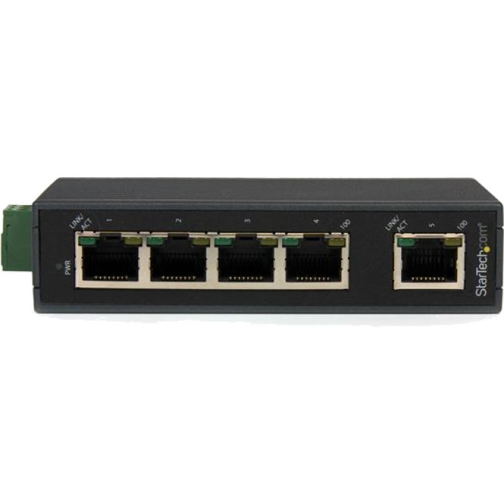 STARTECH.COM Switch industrial no gestionado de 5 puertos