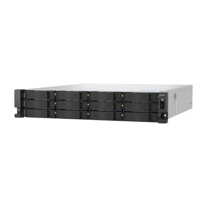 QNAP Rack-NAS-Server mit 12 Einschüben ohne Laufwerke