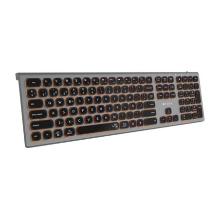 wireless backlit extended multi-device keyboard master-bt 2.4g