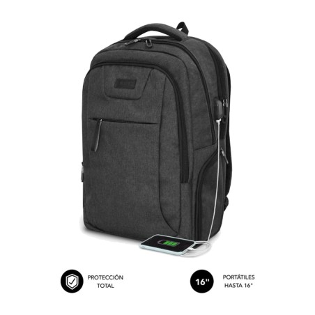 sac à dos professionnel rembourré pour ordinateur portable jusqu’à 16 pouces professional-air-padding