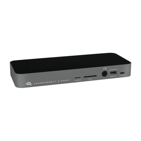 station d’accueil pour ordinateur portable avec sortie optique et lecteur de cartes thunderbolt-3-dock 85w