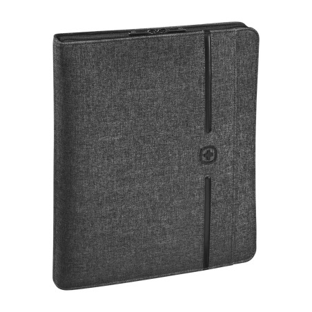 porte-documents zippé avec bloc-notes et poche pour tablette affiliate-10"