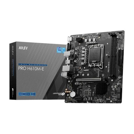 placa base micro atx pro h610m-e lga1700