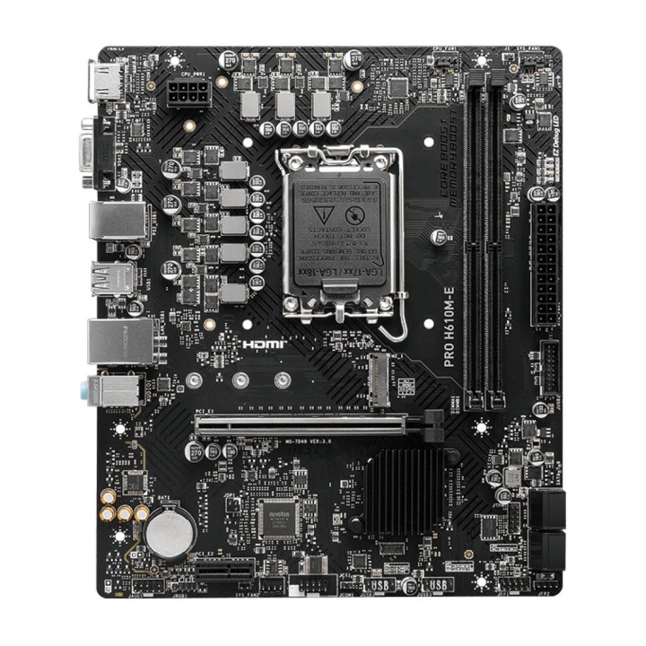 MSI Placa base micro ATX PRO H610M-E LGA1700 DSP0000019786