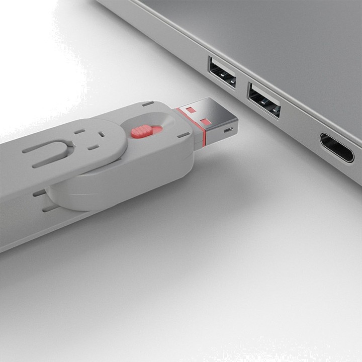 LINDY Kit de clés avec bloqueurs de ports USB-A-4 UDS