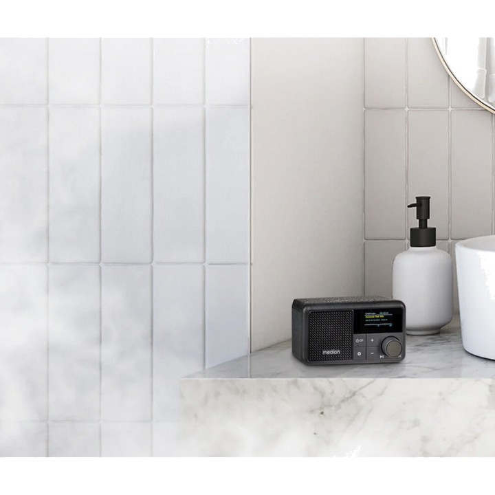 MEDION Radio digitale portatile con Bluetooth e batteria