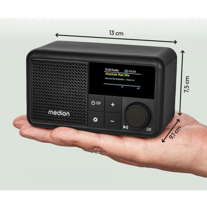 MEDION Portable digital radio with Bluetooth and