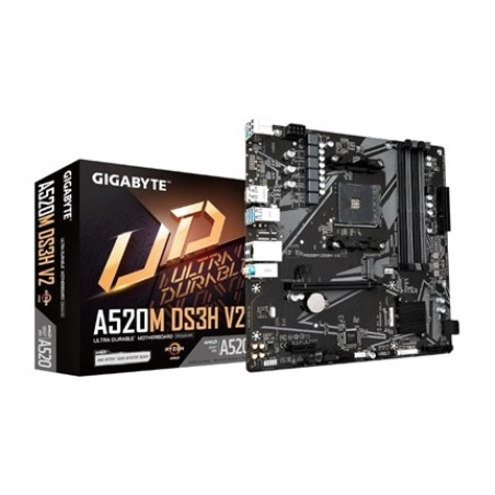 placa base micro atx para amd a520m ds3h v2 am4