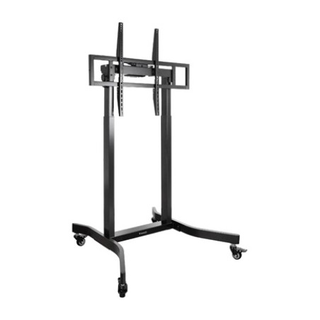 supporto da pavimento con ruote e regolazione elettrica dell'altezza per tv lux fsm02 55-100"