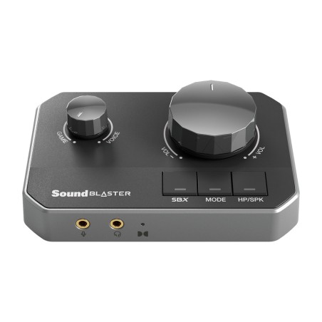 scheda audio usb esterna con amplificatore per cuffie sound-blaster g8 32bit