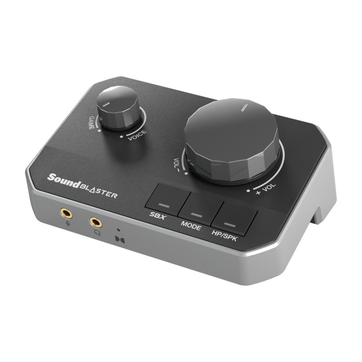 CREATIVE Carte son USB externe avec amplificateur pour