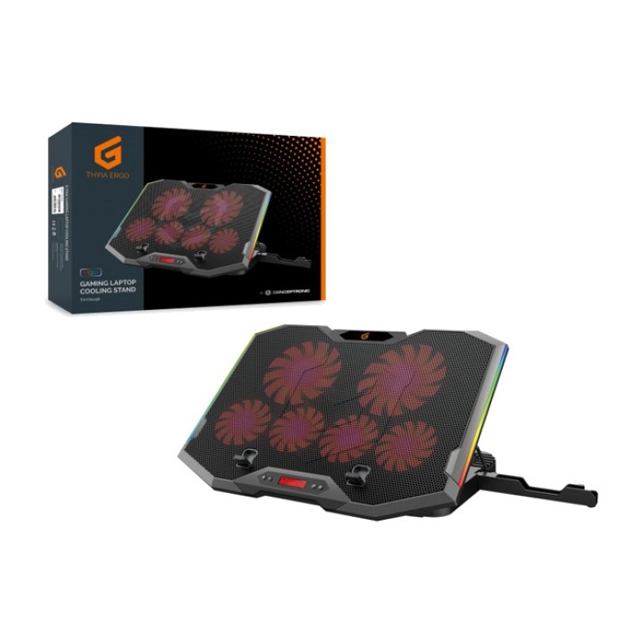 CONCEPTRONIC Support de refroidissement RGB avec 6