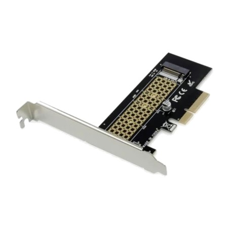 pci express adapter card for m.2 nvme ssd with heatsink emrick05bs 3.0 x4 2230-2280