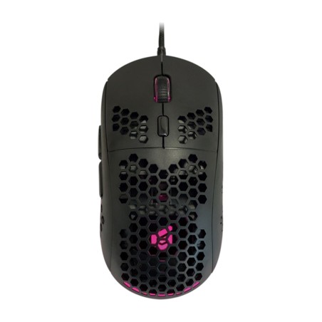 souris gaming usb ultralégère avec rgb djebbel04b 6400 dpi