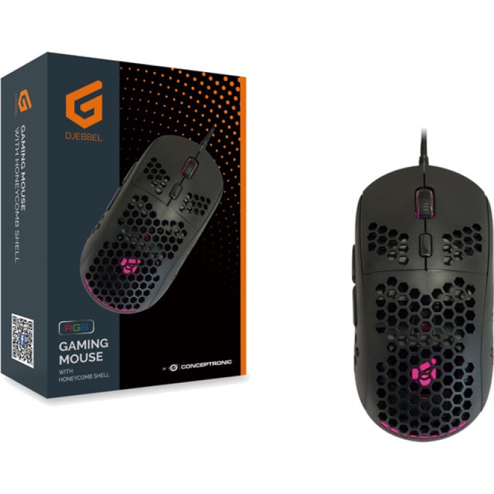 CONCEPTRONIC Mouse gaming USB ultraleggero con RGB