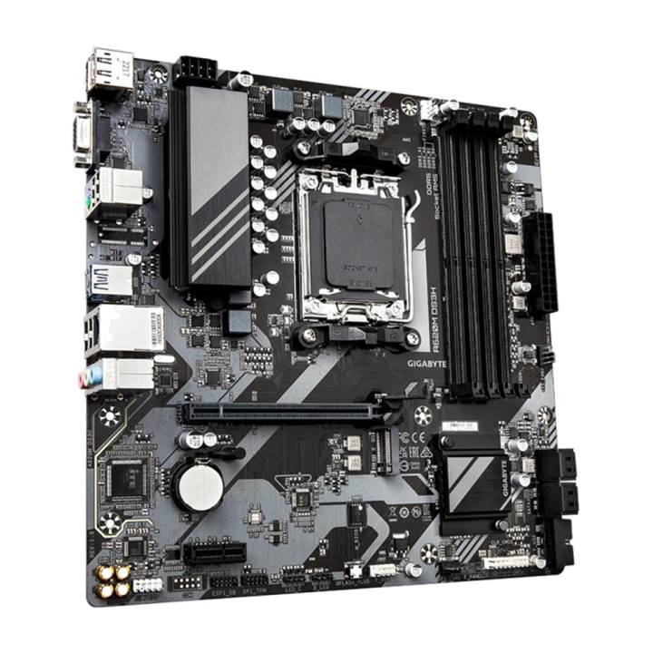 GIGABYTE Placa-mãe micro ATX para AMD A620M DS3H AM5