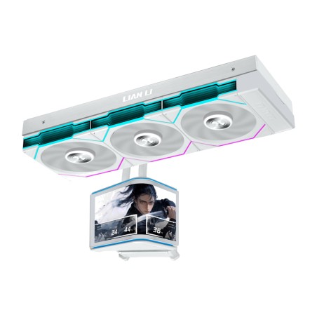 cpu liquid cooling kit with curved display hydroshift-ii-oled-curved 360tl