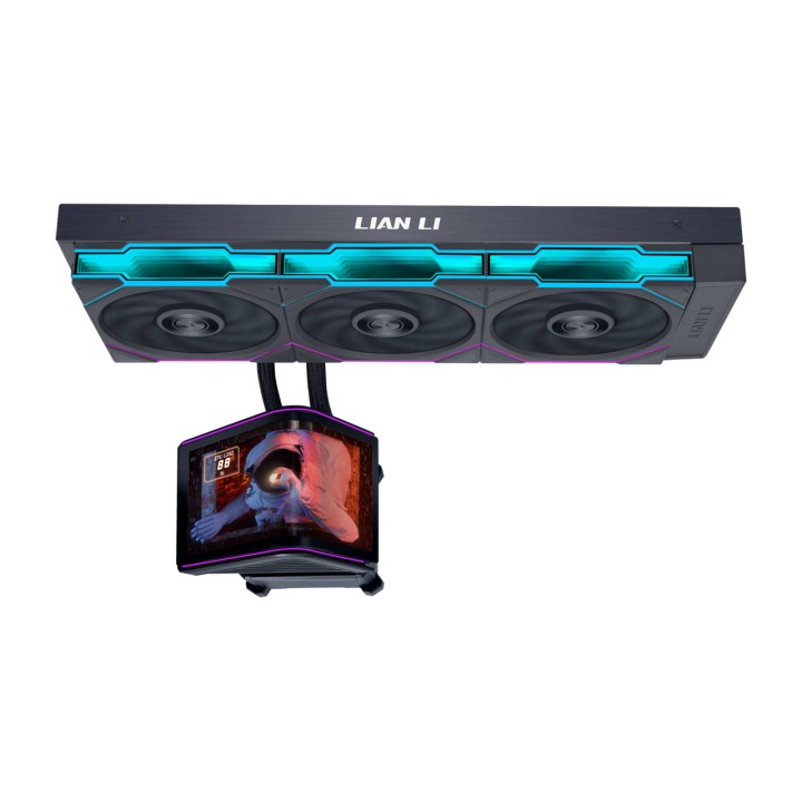 LIAN LI Kit de refrigeración líquida para CPU con pantalla