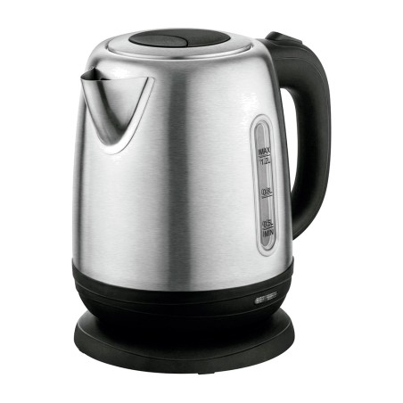 bouilloire électrique en acier inoxydable avec base pivotante vita-inox 1,2 l 1630 w