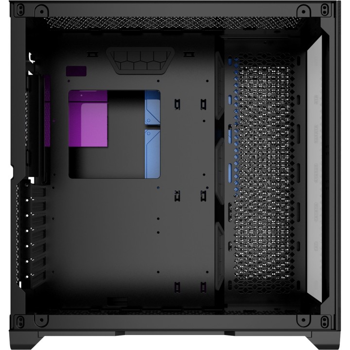PHOENIX Gaming-PC-Gehäuse im Cube-Design mit zwei Seiten aus