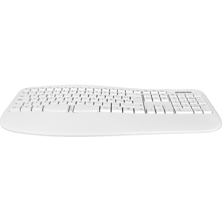 PHOENIX Ergonomic wireless keyboard K201 2.4GHZ