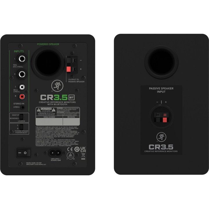 MACKIE Paire de moniteurs de studio actifs avec Bluetooth