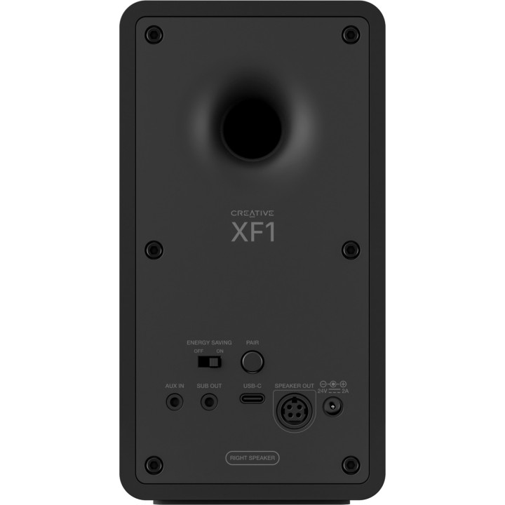 CREATIVE Enceintes de bureau Hi-Res avec Bluetooth XF-1