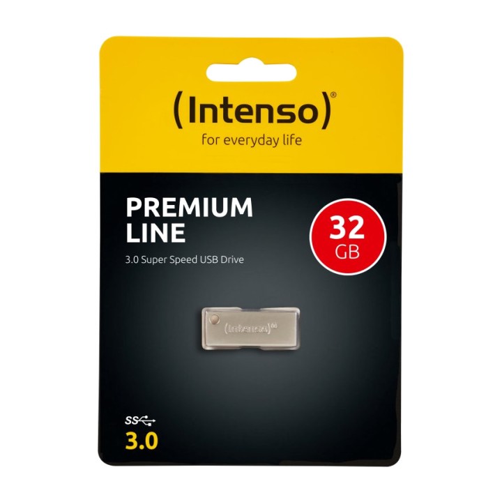 INTENSO Memoria USB de acero inoxidable PREMIUM-LINE 3.2 32GB DSP0000012208