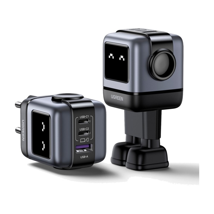 UGREEN Robot-shaped GaN fast wall charger UNO-CD361 65W