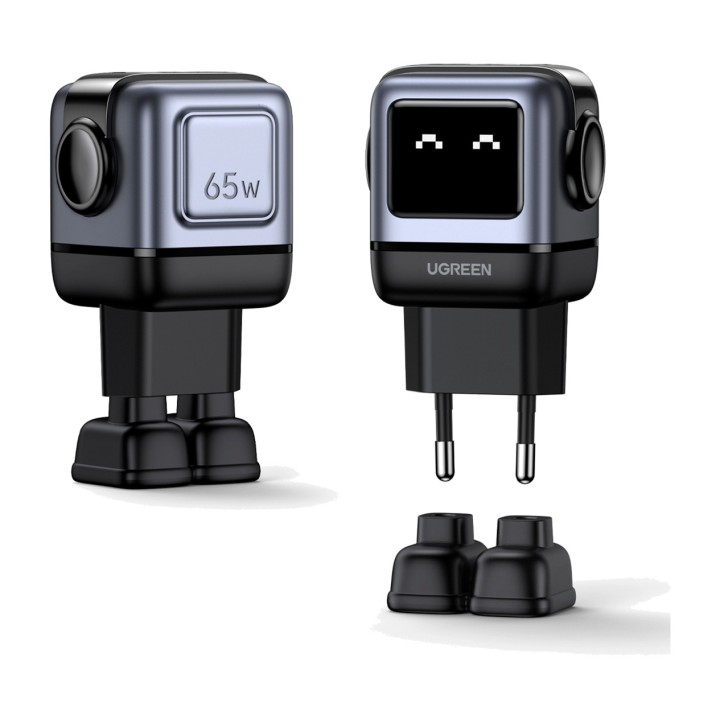 UGREEN Caricatore rapido da parete GaN a forma di robot