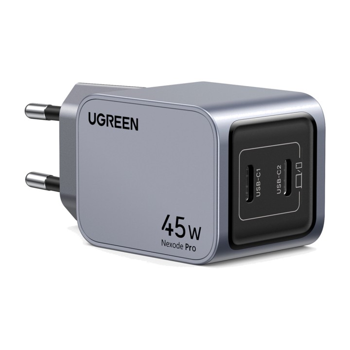 UGREEN Carregador de paret GaN amb dos ports USB-C 45W PD