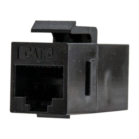 rj45 coupler with two female sockets cat6 utp