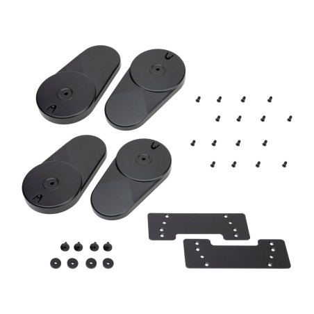 kit de pies y asas para colocar en vertical una caja de servidor rac-cf4-440