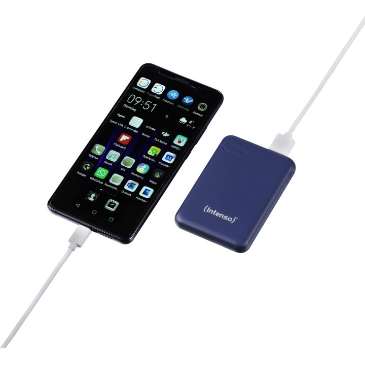 INTENSO Kompakt külső akkumulátor mobiltelefonhoz XS5000